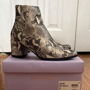 Madden Girl Snake Boots